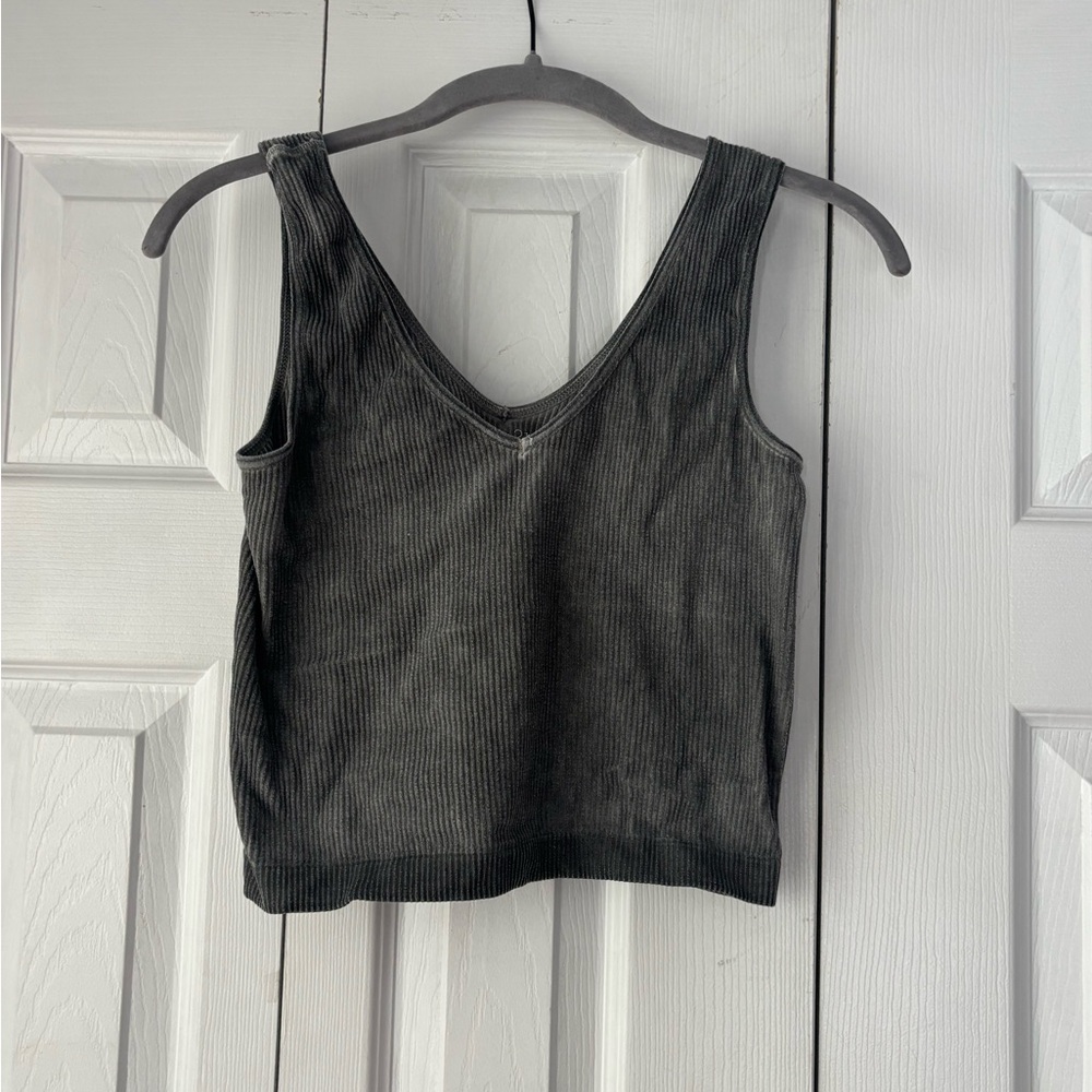 Women's Black Sleeveless Top